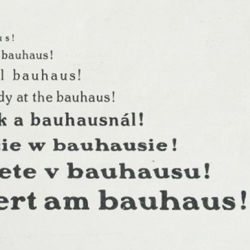 Bauhaus stílus